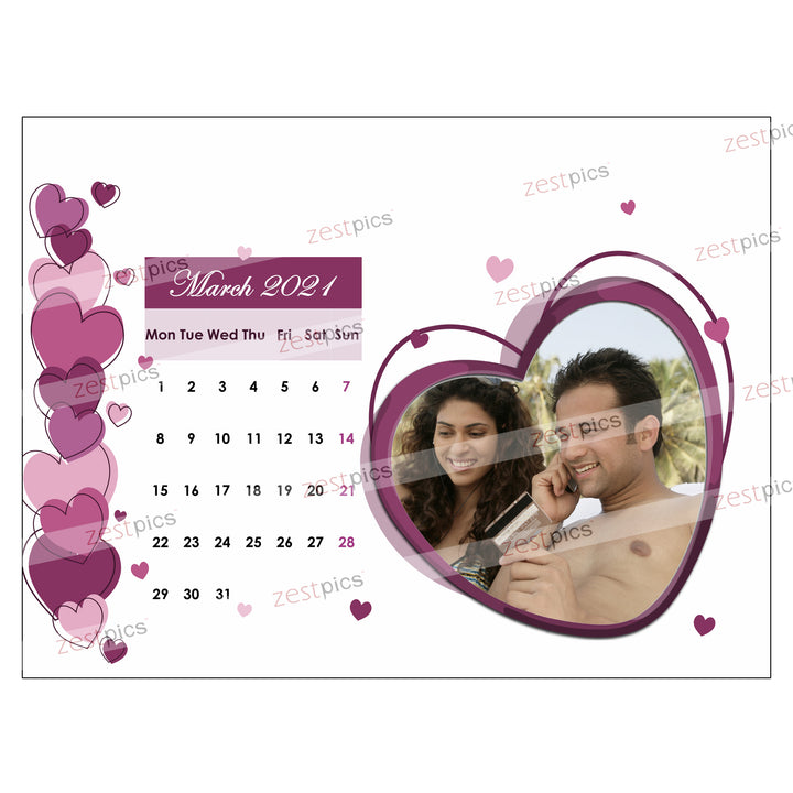 Personalised Calendar | Make a Calendar Online for 2021 | Zestpics