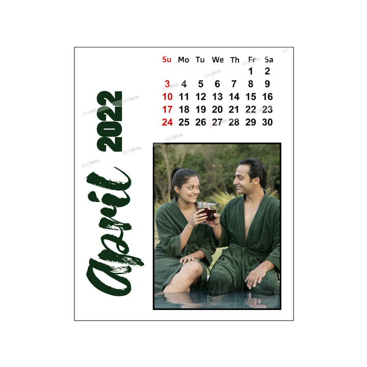 LED Photo Calendar 2022 - Personalized Photo Calendar Printing Online at Zestpics