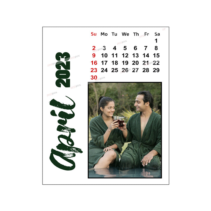 LED Photo Calendar 2023 - Personalized Photo Calendar Printing Online at Zestpics