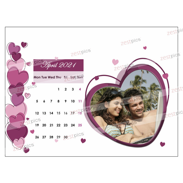 Personalised Calendar | Make a Calendar Online for 2021 | Zestpics