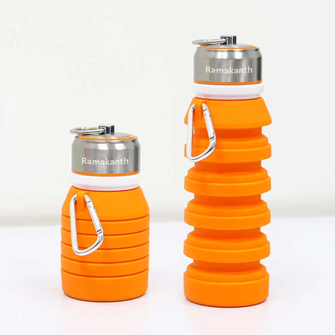 Collapsible Water Bottle, Que Bottle, Foldable Bottle, Hydaway Bottle | Zestpics