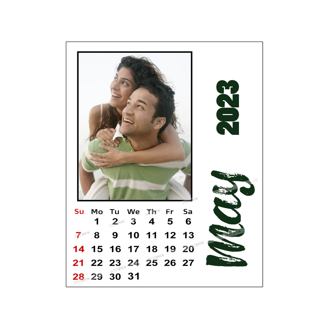 LED Photo Calendar 2023 - Personalized Photo Calendar Printing Online at Zestpics