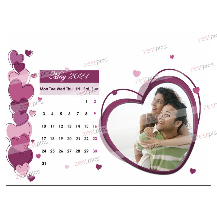 Personalised Calendar | Make a Calendar Online for 2021 | Zestpics