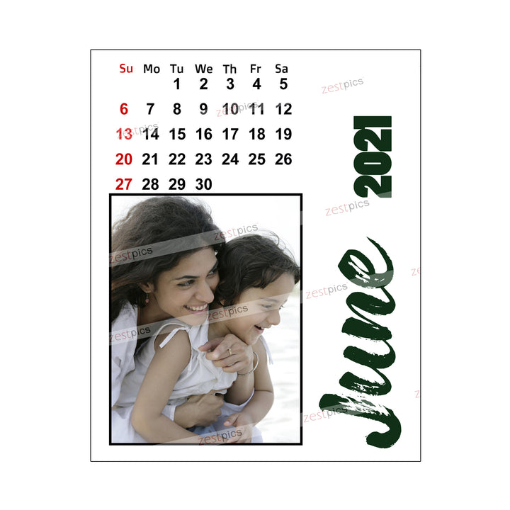 LED Photo Calendar 2021 - Personalized Photo Calendar Printing Online at Zestpics