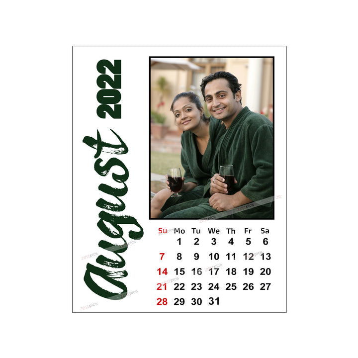 LED Photo Calendar 2022 - Personalized Photo Calendar Printing Online at Zestpics