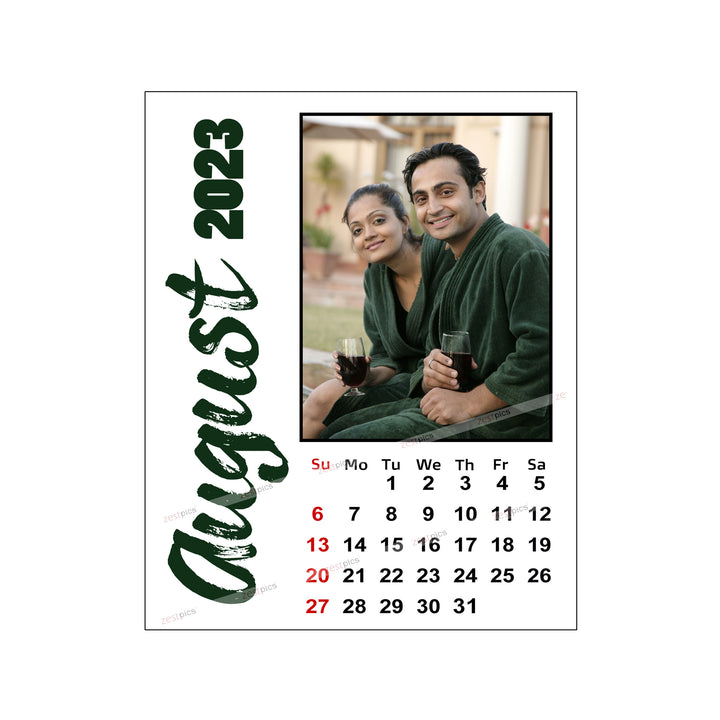 LED Photo Calendar 2023 - Personalized Photo Calendar Printing Online at Zestpics