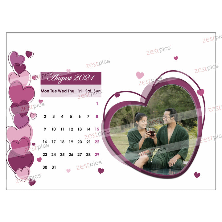 Personalised Calendar | Make a Calendar Online for 2021 | Zestpics