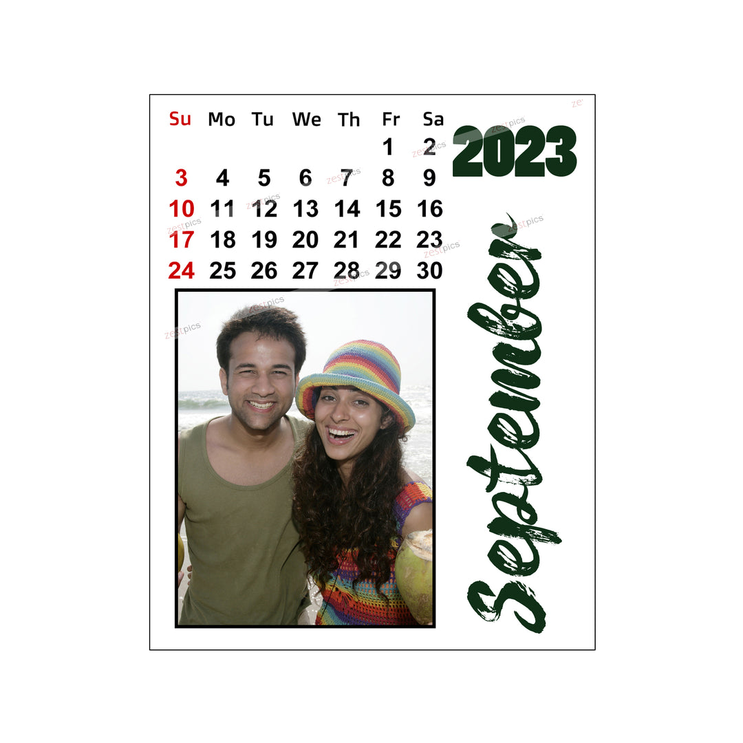 LED Photo Calendar 2023 - Personalized Photo Calendar Printing Online at Zestpics