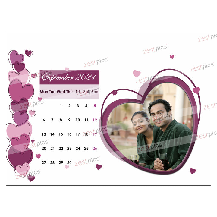 Personalised Calendar | Make a Calendar Online for 2021 | Zestpics