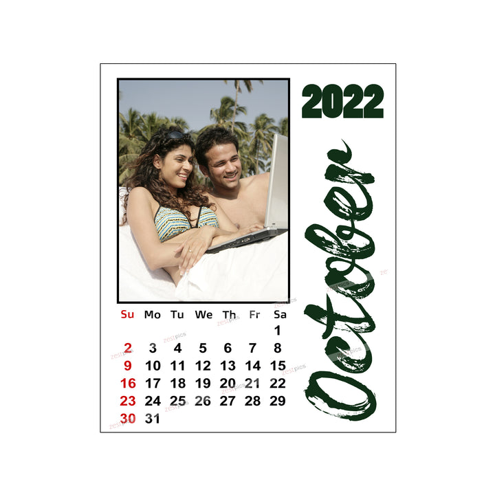 LED Photo Calendar 2022 - Personalized Photo Calendar Printing Online at Zestpics