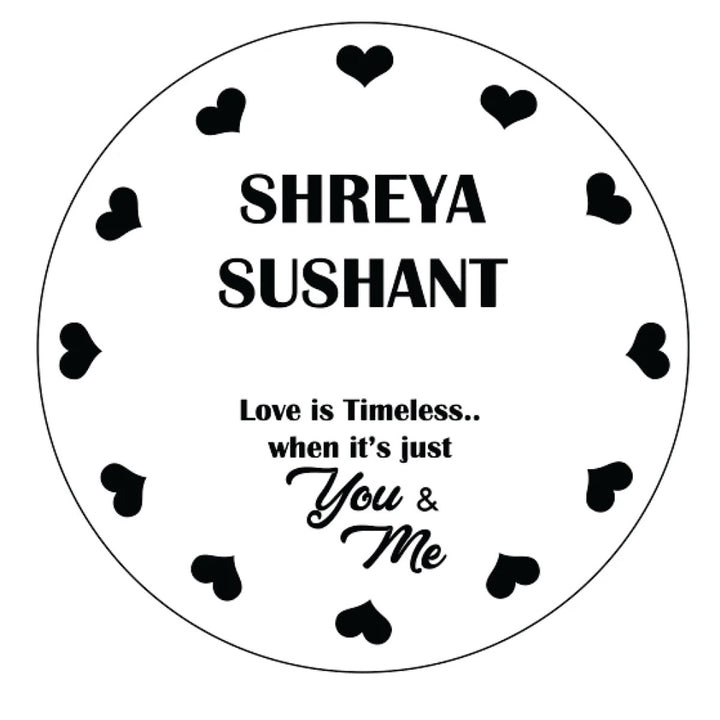 Photo Clocks | Photo Wall Clocks | Round Engraved Wall Clock |Zestpics