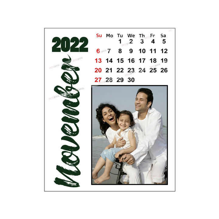 LED Photo Calendar 2022 - Personalized Photo Calendar Printing Online at Zestpics