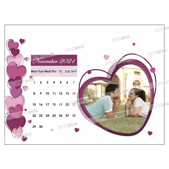 Personalised Calendar | Make a Calendar Online for 2021 | Zestpics