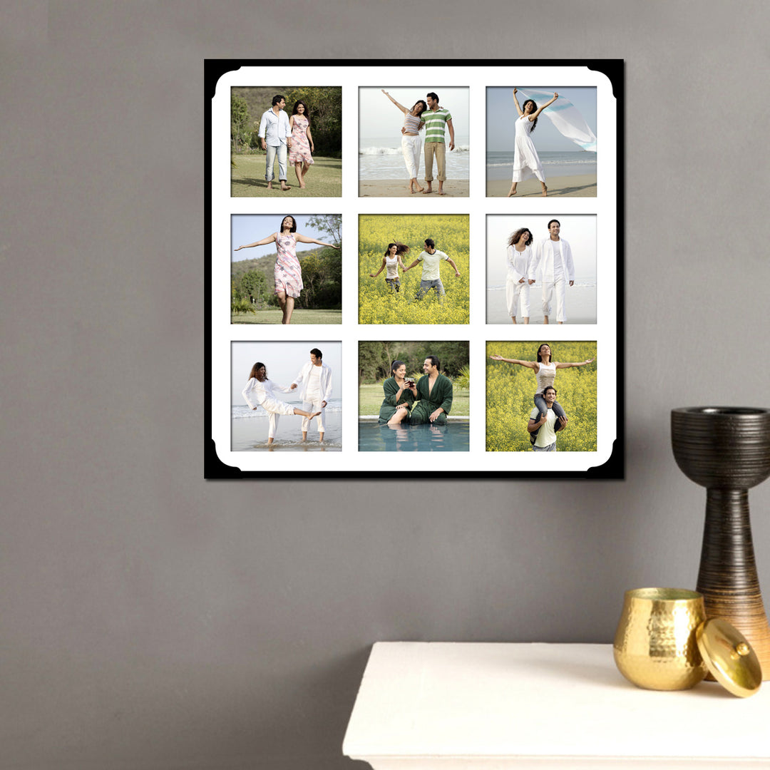 Collage Photo Frame, 9 Photos Collage Frame, Birthday Gifts | Zestpics