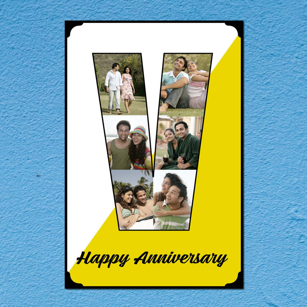 Alphabet Photo Frame | Anniversary Gifts | Birthday Gifts | Zestpics