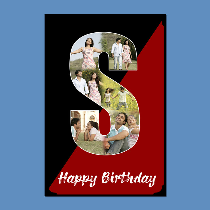 Alphabet Photo Frame | Anniversary Gifts | Birthday Gifts | Zestpics