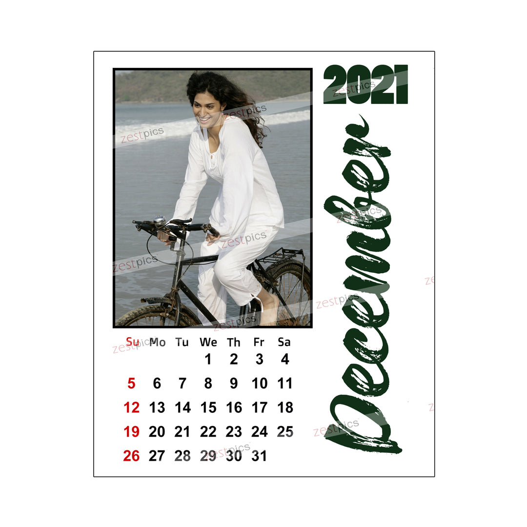 LED Photo Calendar 2021 - Personalized Photo Calendar Printing Online at Zestpics