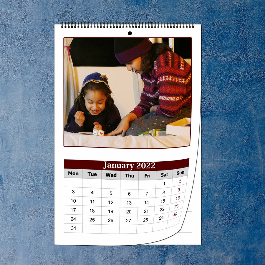 Personalized Photo Wall Calendars 2022 & Custom Calendar | Zestpics