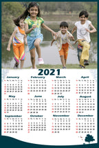 2021 Personalized yearly calendar, Custom calendars online, Photo calendars online in India
