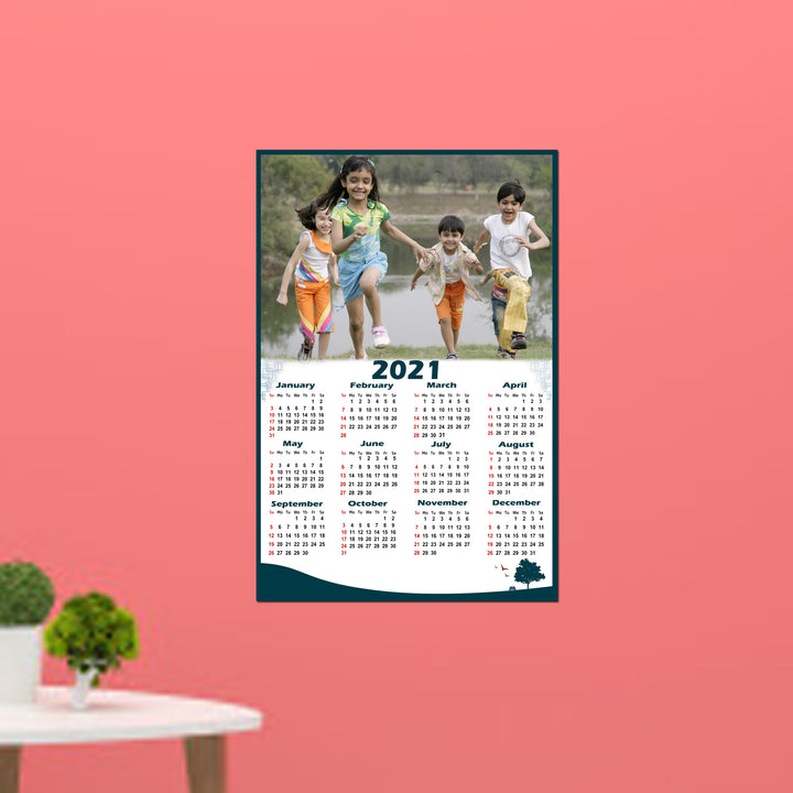 2021 Personalized yearly calendar, Custom calendars online, Photo calendars online in India