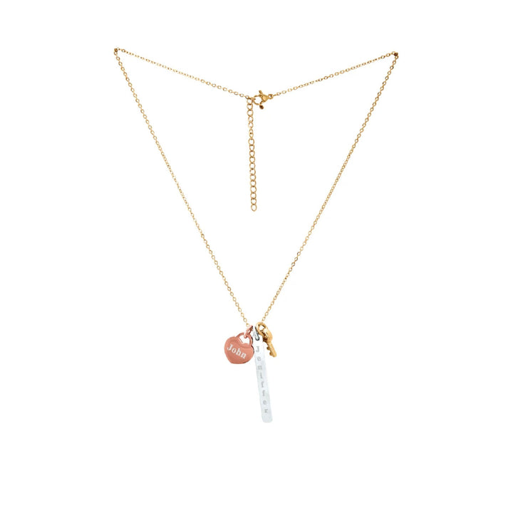Buy Personalized Heart Necklace online in India at Zestpics