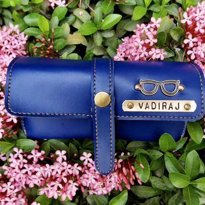 Buy Personalised Leather Eyewear Case online in India | Zestpics
