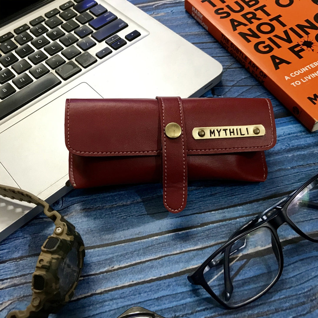 Eyeglass Case | Eyewear Case | Leather Glasses Case | Zestpics