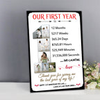 1st Anniversary Gift for Husband, 1st Wedding Anniversary, Anniversary Gifts | Zestpics