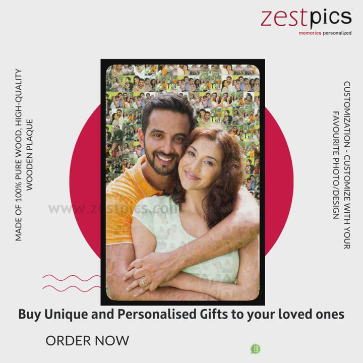 Photo Mosaic, Mosaic Photo Frame, Buy Personalized Mosaic Photo Frame Online in India | Zestpics