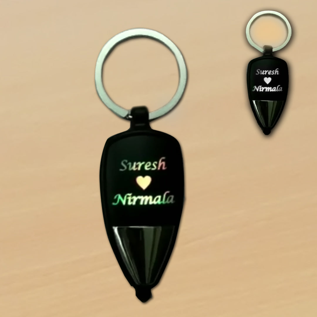 Buy Keychain with LED Light | Led Keychain online in India at Zestpics