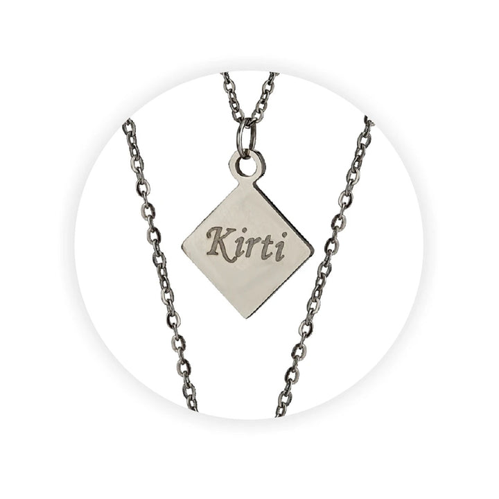 Name Pendant |Buy Customized Jewelry/Necklace Online India at Zestpics
