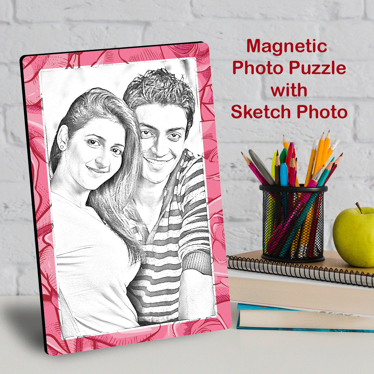 Buy/ Send Customized Photo Puzzle Frame online IndiaZestpics