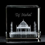 Taj Mahal 3D Crystal