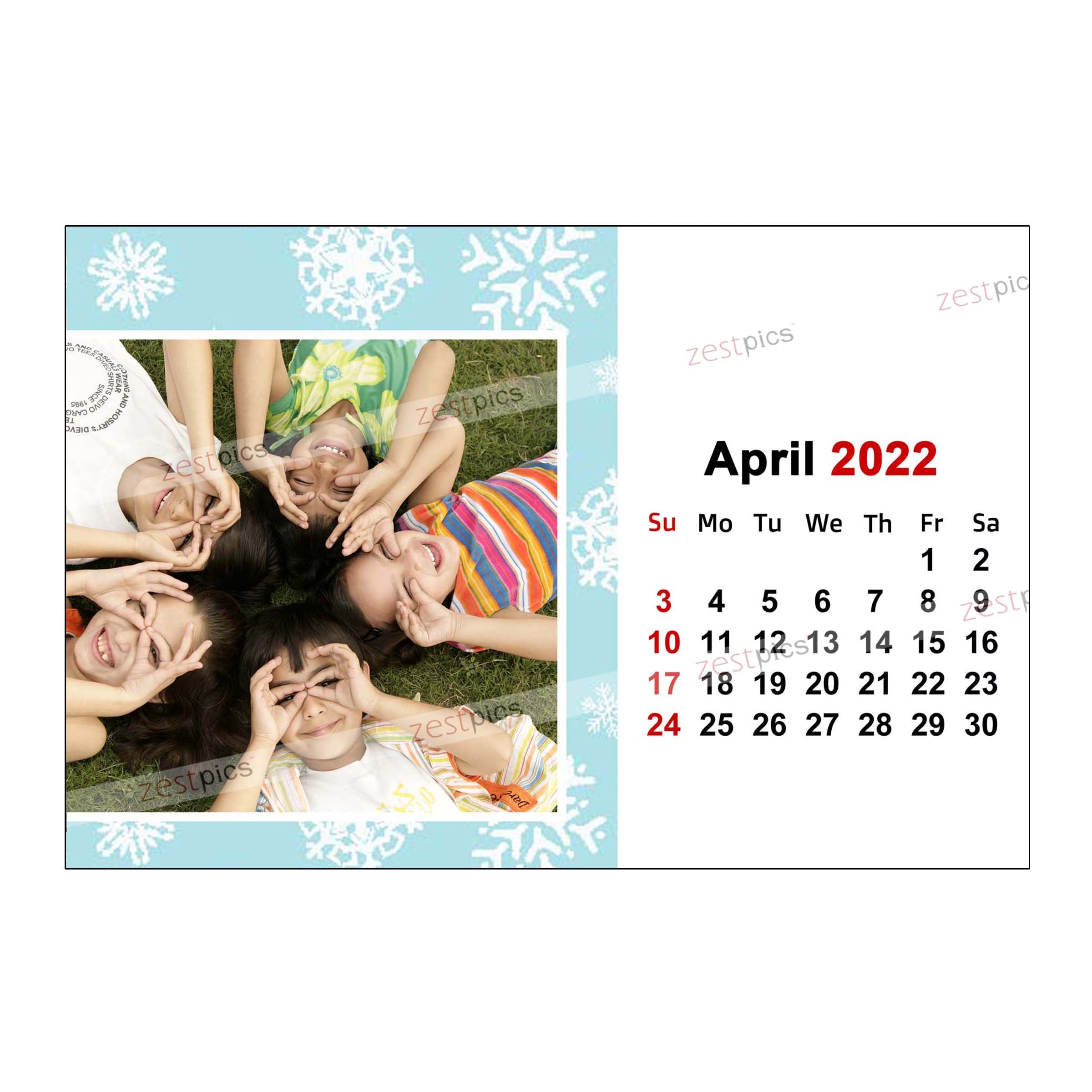 Photo Calendars | 2022 Custom Photo Calendars | Zestpics