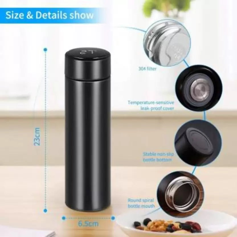 Smart Water Bottle with LED Temperature Display | Perfect for Hot and Cold Drinks | Zestpics