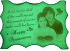 Personalized engraved wooden plaques in Bengaluru. Quick Delivery for Valentines day