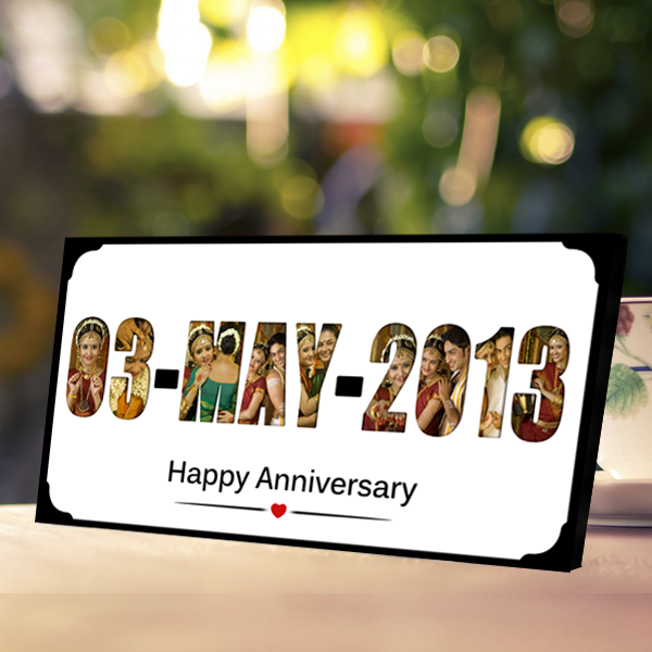 wedding date picture frame, our first date picture frame, frame the date india