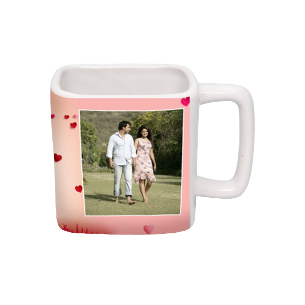 Heart Square Mug