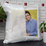 White Square Magic Pillow - 1 Photo