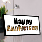 Buy/ Send Personalized Happy Anniversary Photo Frame online in India | Zestpics