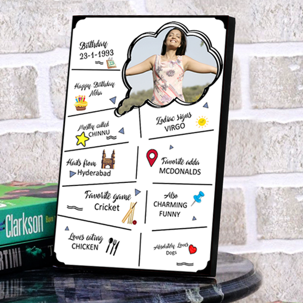 Happy Bio Frame| All About You | Best Just like that | Photo Frames