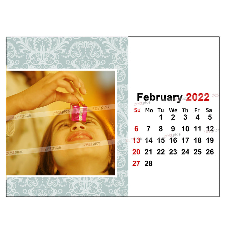 Buy/ Send Personalised Photo Calendars 2022 Online & Custom Calendar | Zestpics