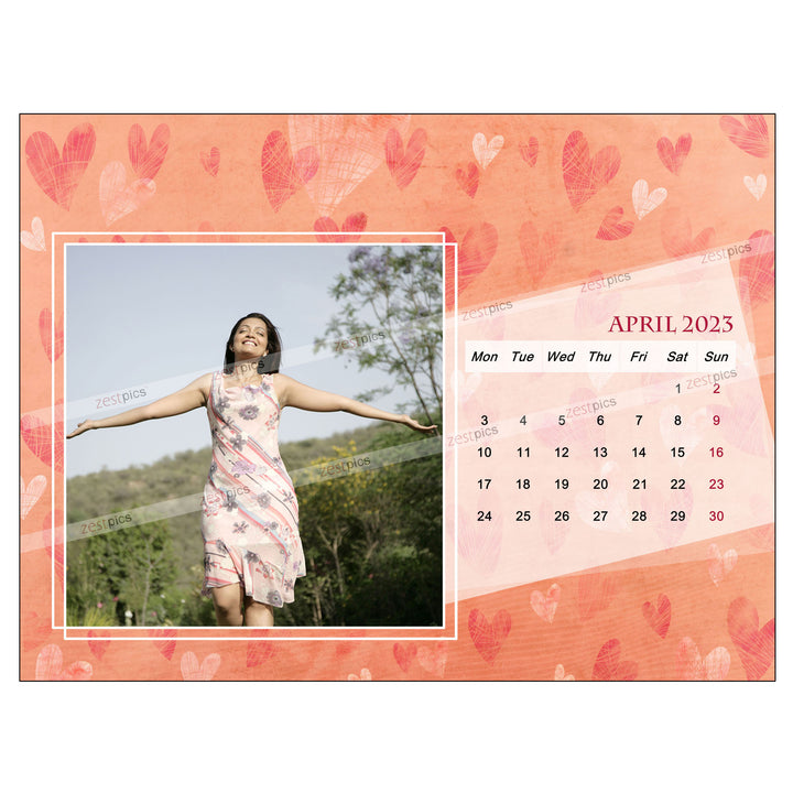 2023 Picture Calendar - Personalized Photo Calendar Printing Online | Zestpics