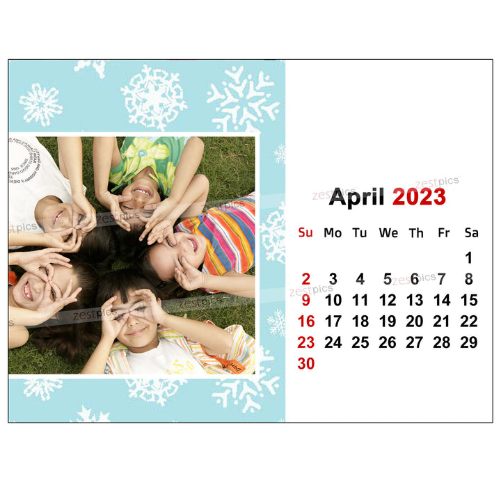 Buy/ Send Personalised Photo Calendars 2023 Online & Custom Calendar | Zestpics