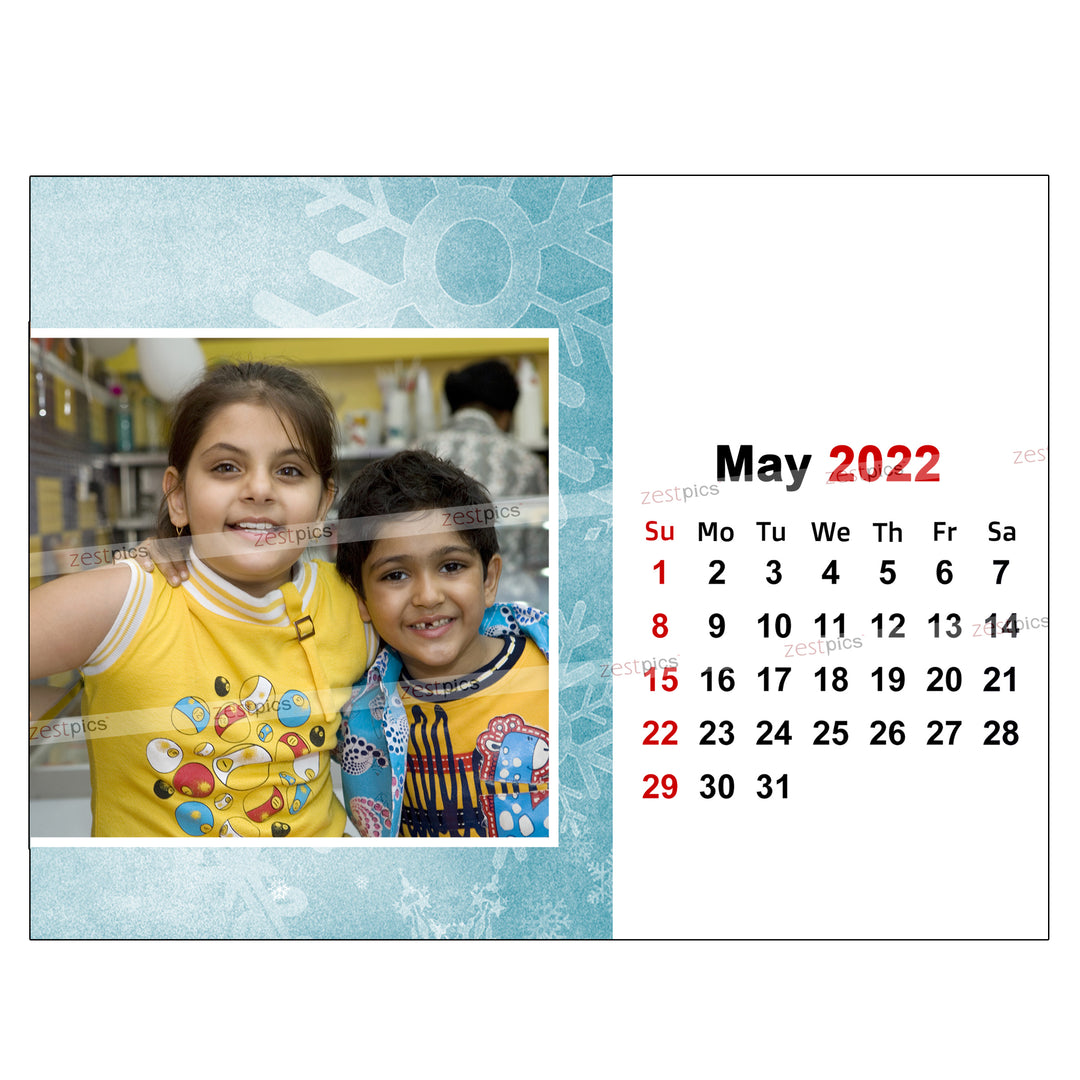 Buy/ Send Personalised Photo Calendars 2022 Online & Custom Calendar | Zestpics