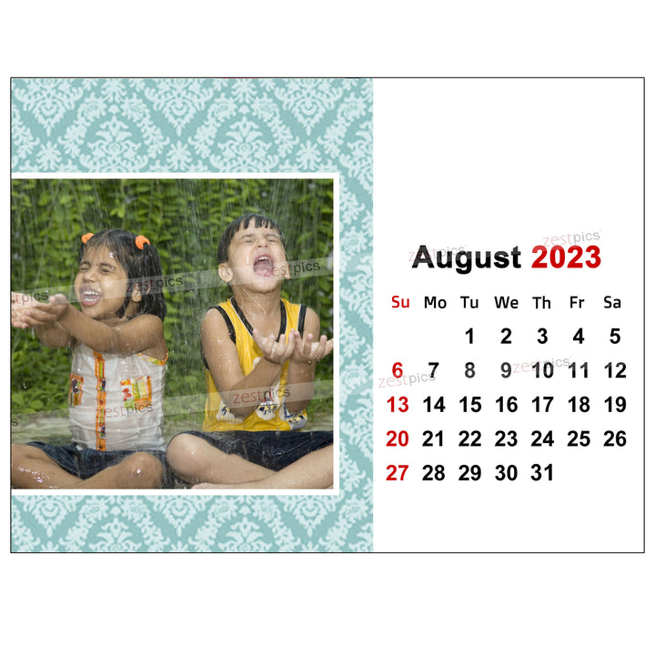 Buy/ Send Personalised Photo Calendars 2023 Online & Custom Calendar | Zestpics