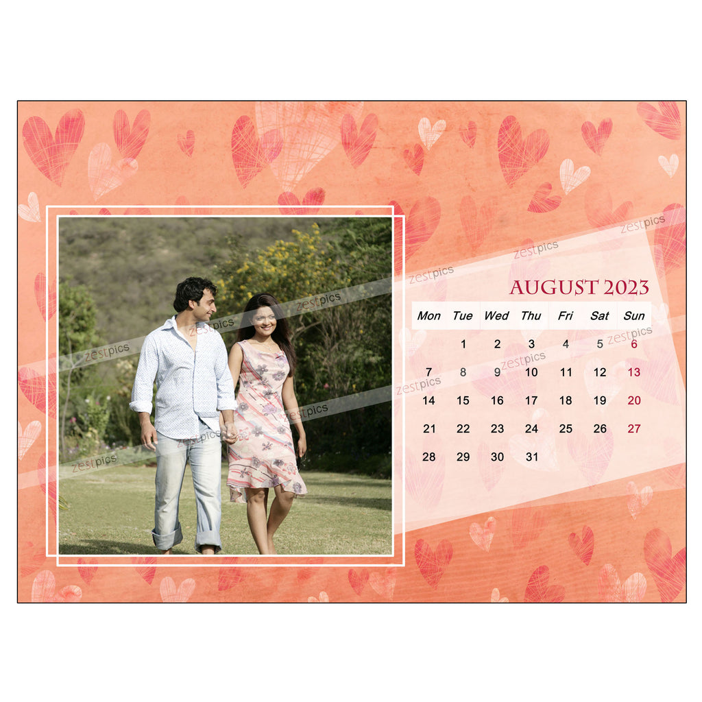 2023 Picture Calendar - Personalized Photo Calendar Printing Online | Zestpics