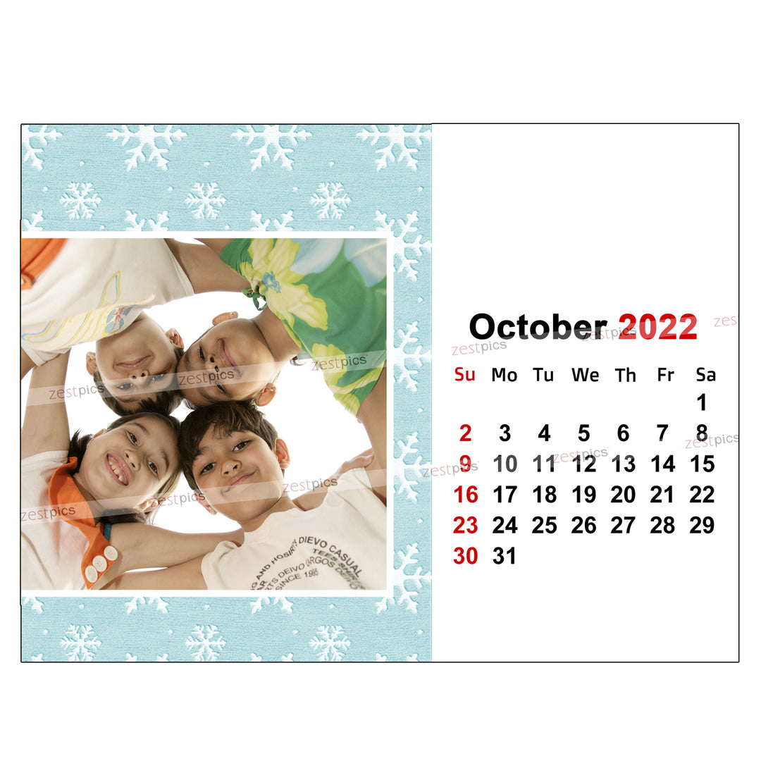 Buy/ Send Personalised Photo Calendars 2022 Online & Custom Calendar | Zestpics