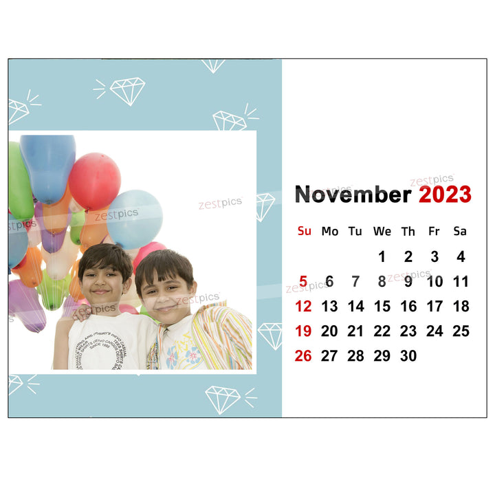 Buy/ Send Personalised Photo Calendars 2023 Online & Custom Calendar | Zestpics