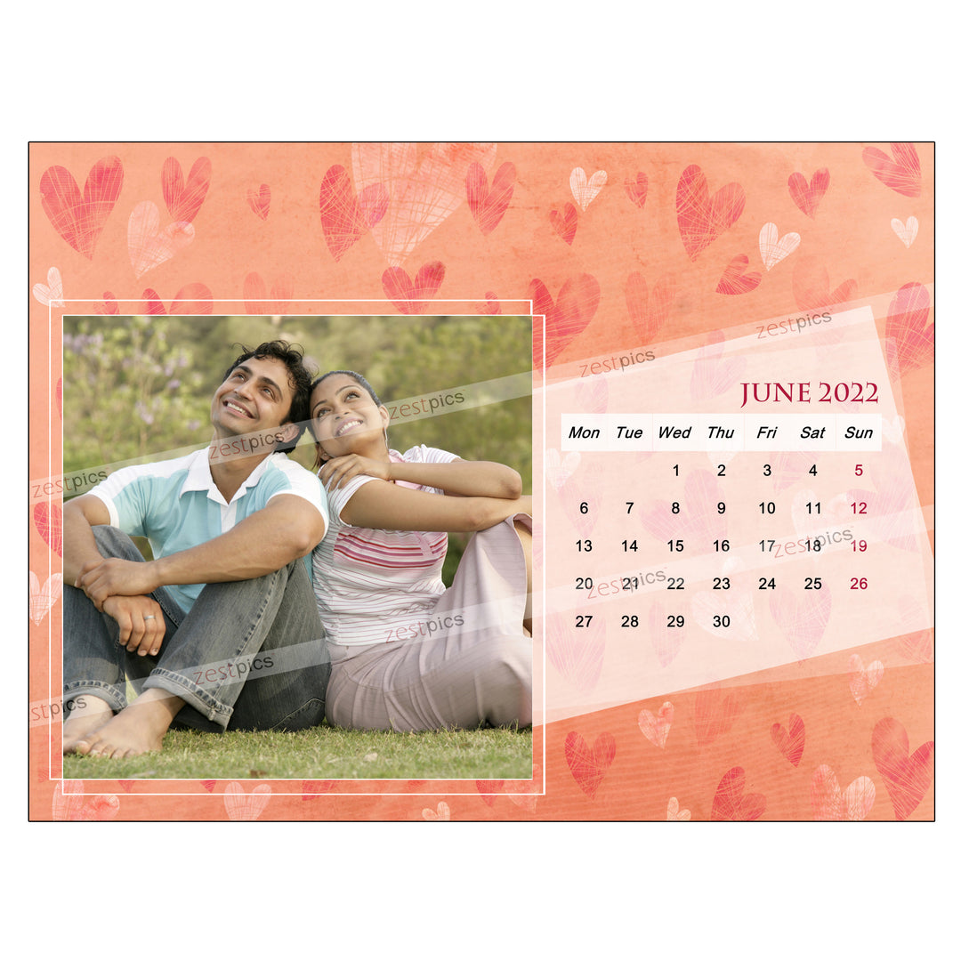 2022 Picture Calendar - Personalized Photo Calendar Printing Online | Zestpics